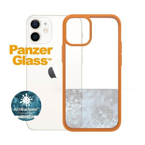PanzerGlass ClearCase iPhone 12 Mini Orange AB
