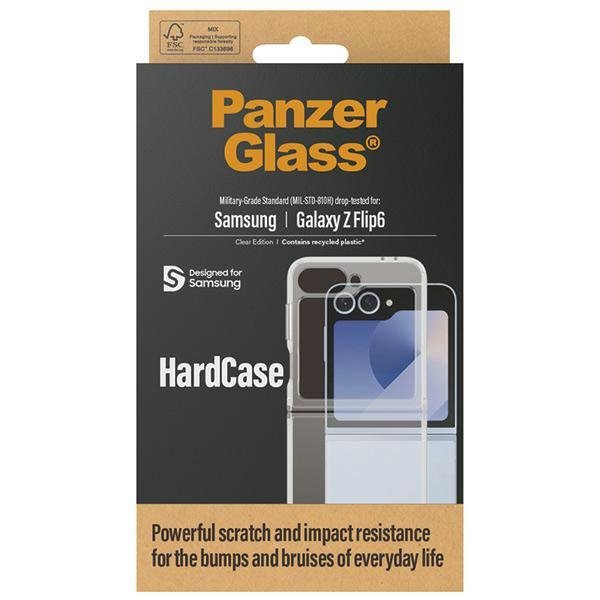 PanzerGlass HardCase Sam Z Flip6 F7411271 Recycled plastic