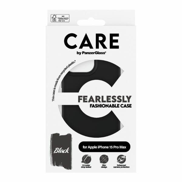 Etui CARE by PanzerGlass Fearlessly      Fashionable Case iPhone 15 Pro Max 6,7&quot; czarny/black 1432