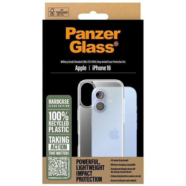 PanzerGlass HardCase iPhone 16 6.1&quot;przezroczysty/transparent 1287