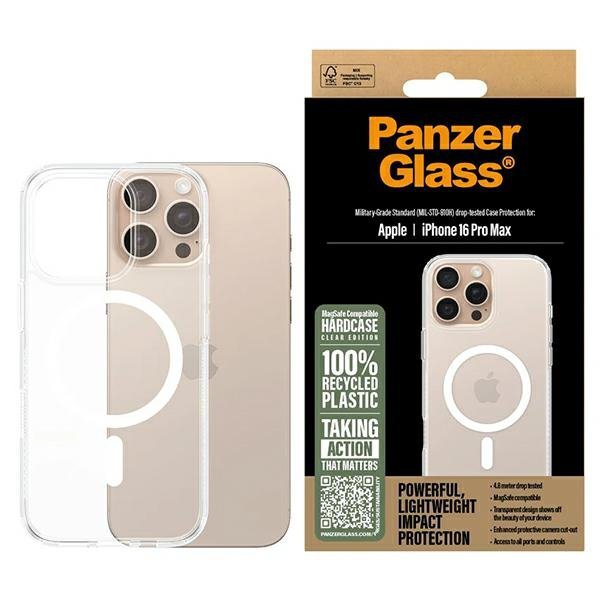 PanzerGlass HardCase iPhone 16 Pro Max6.9&quot; biały/white MagSafe 1294