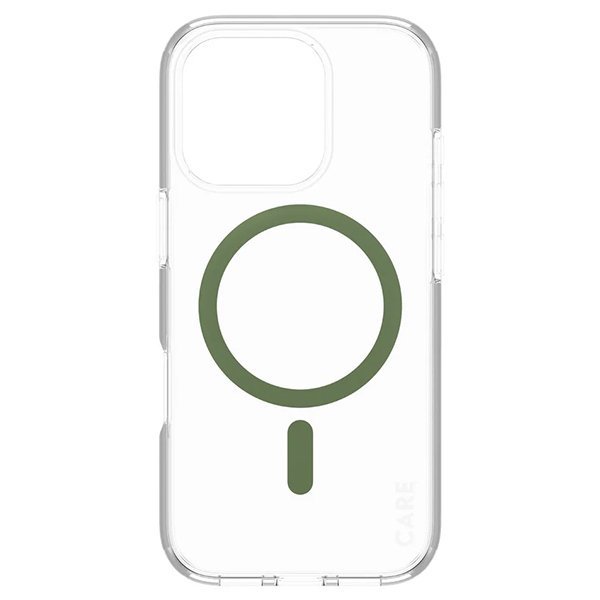 Etui CARE by PanzerGlass Flagship Case   iPhone 16 Pro 6,3&quot; zielony/green MagSafe 1370