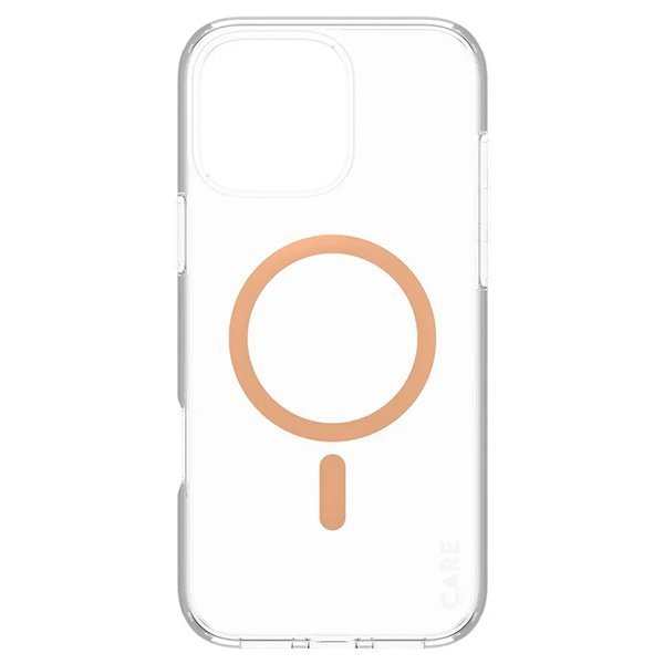 Etui CARE by PanzerGlass Flagship Case   iPhone 16 Pro Max 6,9&quot; brzoskwiniowy/peachy MagSafe 1376