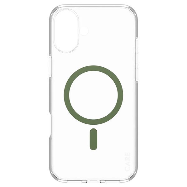 Etui CARE by PanzerGlass Flagship Case   iPhone 16 Plus 6.7&quot; zielony/green MagSafe 1371