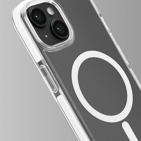 Puro LITEMAG PRO iPhone 15 Plus / 14 Plus 6.7&quot; MagSafe przezroczysty/transparent PUIPC1567LITEMPWHI