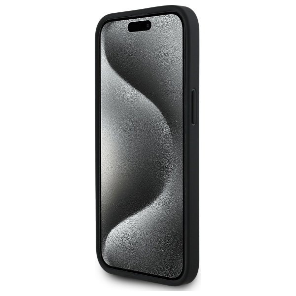Red Bull RBHMP15S24PUILVR iPhone 15 6.1&quot; hardcase granatowy/navy Leather Red Ring MagSafe
