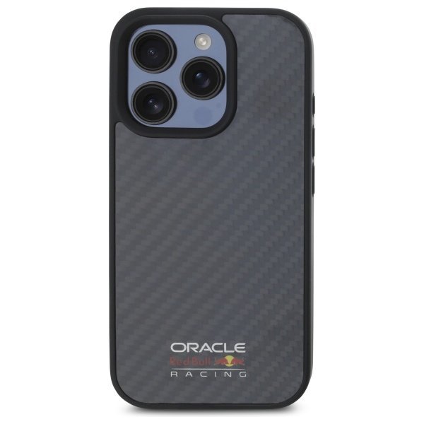 Red Bull RBHMP16L24CFILSK iPhone 16 Pro  6.3&quot; hardcase czarny/black Carbon Fiber Shiny Logo MagSafe