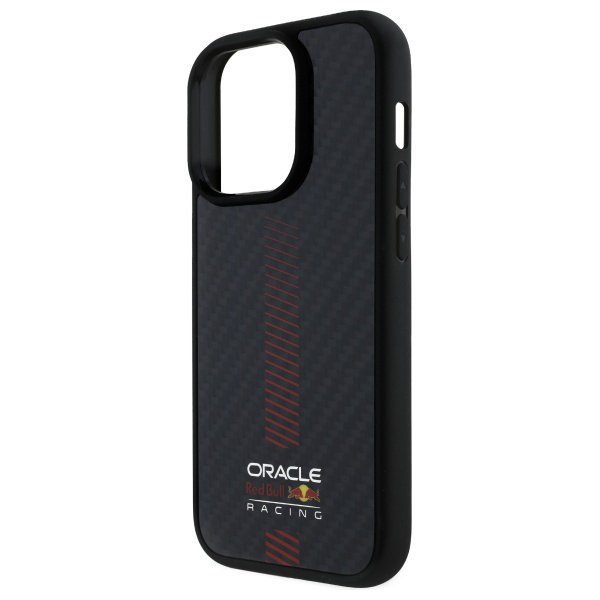 Red Bull RBHMP14L24CFGSMK iPhone 14 Pro  6.1&quot; hardcase czarny/black Carbon Fiber Power Bar MagSafe