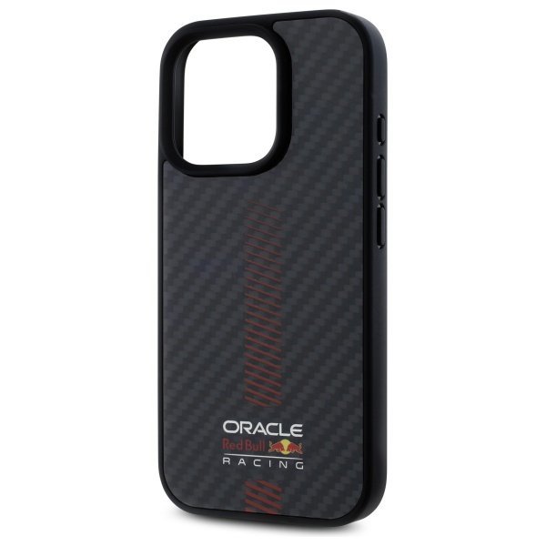 Red Bull RBHMP15X24CFGSMK iPhone 15 Pro  Max 6.7&quot; hardcase czarny/black Carbon Fiber Power Bar MagSafe