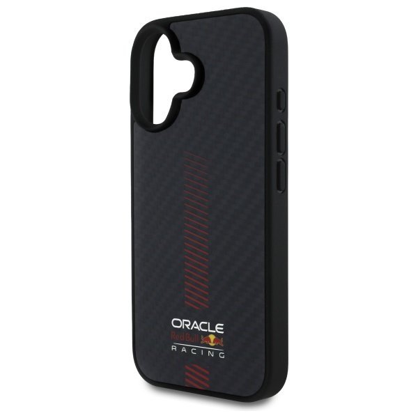 Red Bull RBHMP16M24CFGSMK iPhone 16 Plus 6.7&quot; hardcase czarny/black Carbon Fiber Power Bar MagSafe