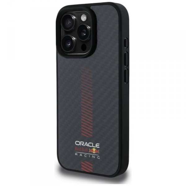 Red Bull RBHMP16X24CFGSMK iPhone 16 Pro  Max 6.9&quot; hardcase czarny/black Carbon Fiber Power Bar MagSafe