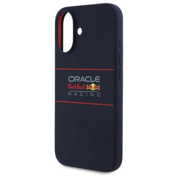 Red Bull RBHMP16M24SIHSRV iPhone 16 Plus 6.7&quot; hardcase granatowy/navy Silicone Horizontal Logo MagSafe