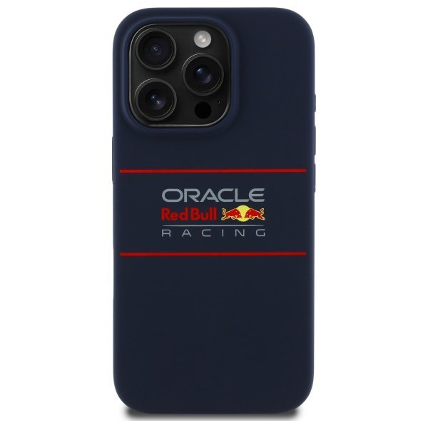 Red Bull RBHMP16X24SIHSRV iPhone 16 Pro  Max 6.9&quot; hardcase granatowy/navy Silicone Horizontal Logo MagSafe