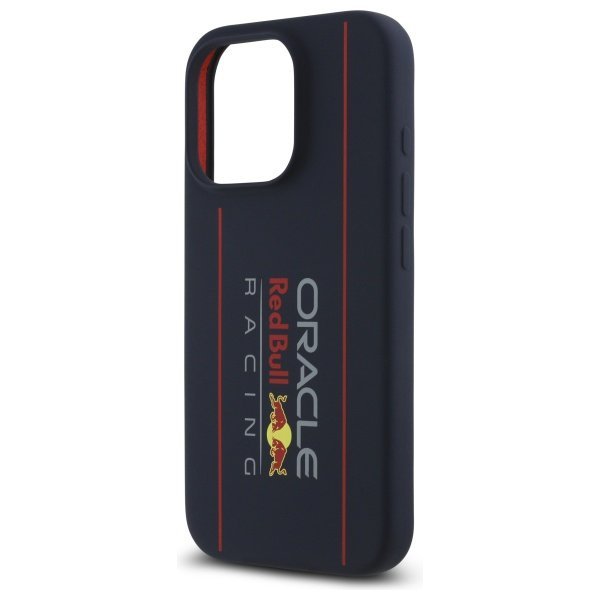 Red Bull RBHMP16L24SIOLRV iPhone 16 Pro  6.3&quot; hardcase granatowy/navy Silicone Vertical Logo MagSafe