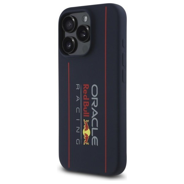 Red Bull RBHMP16X24SIOLRV iPhone 16 Pro  Max 6.9&quot; hardcase granatowy/navy Silicone Vertical Logo MagSafe