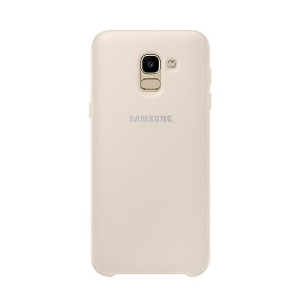 Etui Samsung EF-PJ600CF J6 2018 J600 złoty/gold Dual Layer Cover
