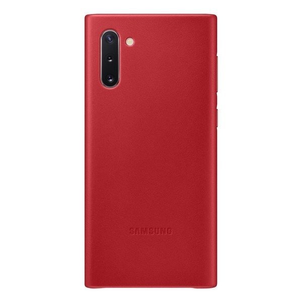 Etui Samsung EF-VN970LR Note 10 N970czerwony/red Leather Cover
