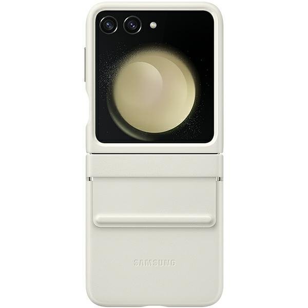 Etui Samsung EF-VF731PUEGWW Z Flip5F731 kremowy/cream Flap ECO-Leather Case