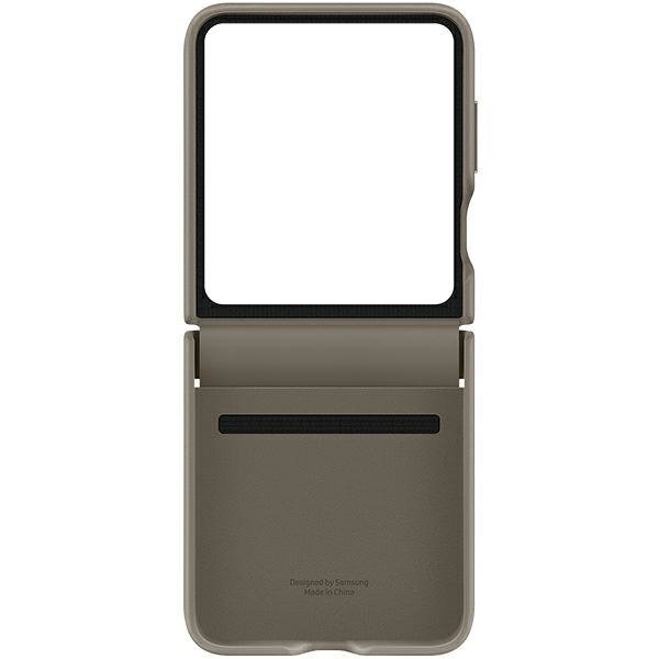 Etui Samsung EF-VF731PAEGWW Z Flip5F731 etoupe Flap ECO-Leather Case