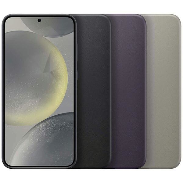 Etui Samsung GP-FPS921HCAVW S24 S921 ciemnofioletowy/dark violet Vegan Leather Case