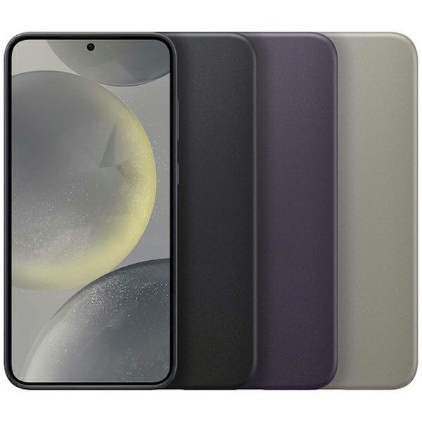 Etui Samsung GP-FPS921HCAVW S24 S921ciemnofioletowy/dark violet Vegan Leather Case