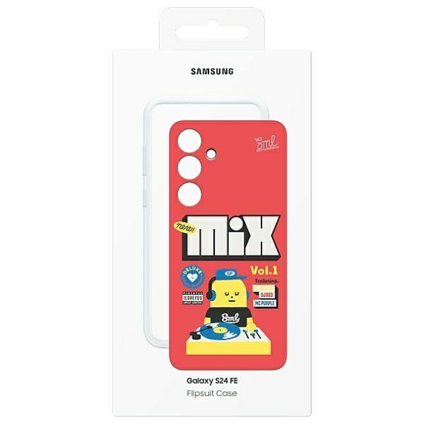 Etui Samsung EF-MS721CREGWW S24 FES721 czerwony/red Flipsuit Case