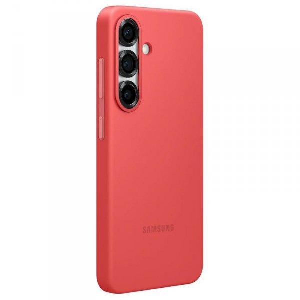 Etui Samsung Silicone do Galaxy S25+     czerwony