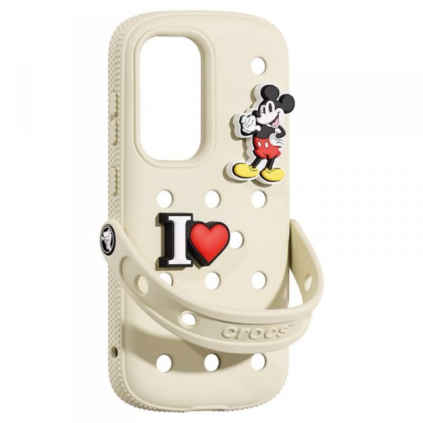 Etui Samsung Crocs Case do Galaxy S25    bone