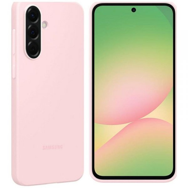 Etui Samsung Silicone do Samsung Galaxy  A56 różowy