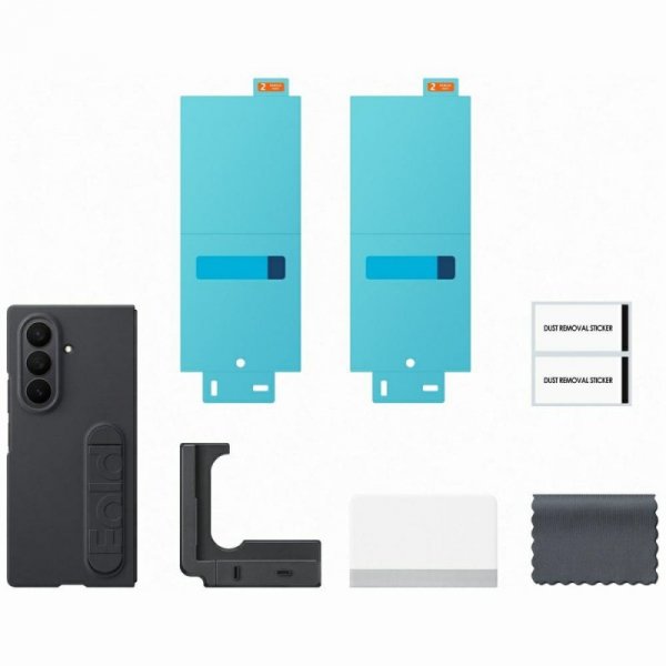 Etui Samsung Silicone Case do Galaxy Z   Fold7 czarny