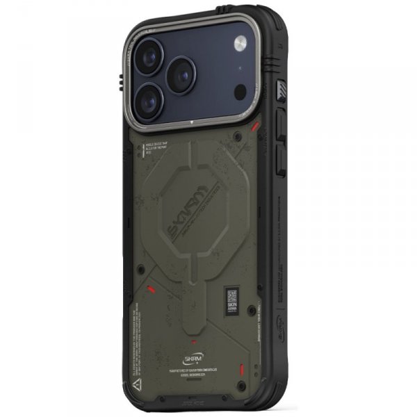 Etui Skinarma Vigor MagSafe do iPhone 17 Pro Max zielony