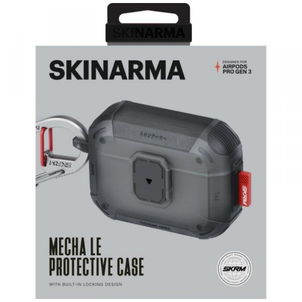 Etui Skinarma Mecha LE do AirPods Pro 3  dymny