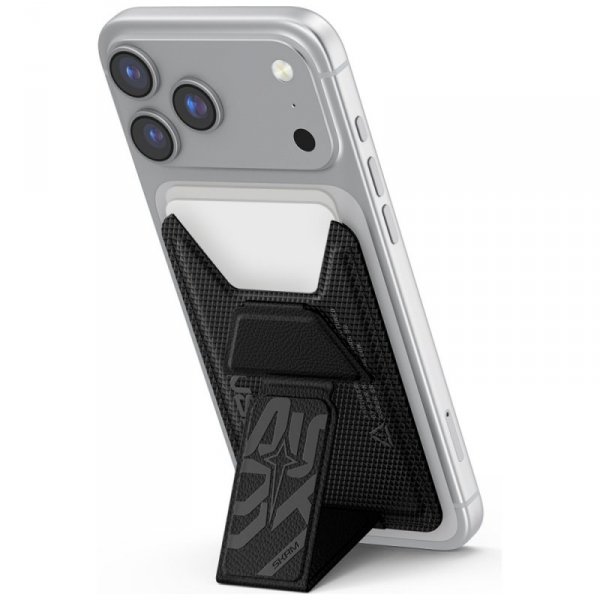 Portfel Skinarma Kado Phantom Magnetic   Cardholder Grip Stand czarny