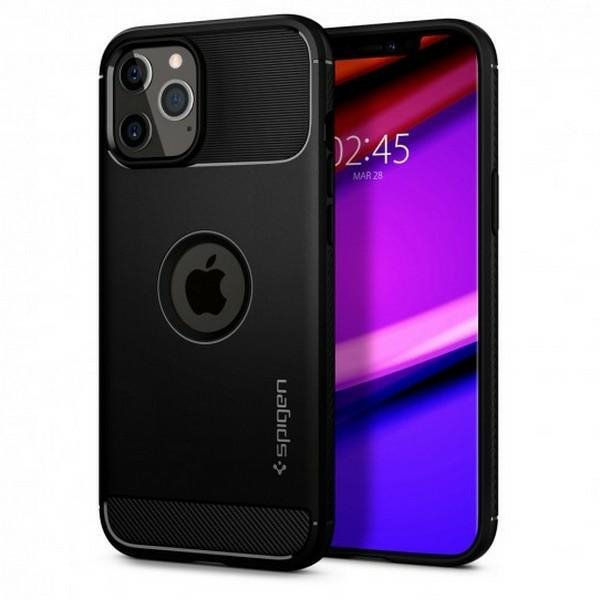 Spigen Rugged Armor iPhone 12/12 Pro6,1&quot; czarny/black matte ACS01700