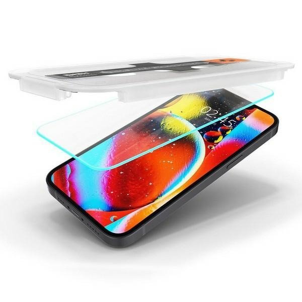 Szkło hartowane Spigen Glas.TR &quot;EZ FIT&quot;  do iPhone 16e/14/13/13 Pro 2szt
