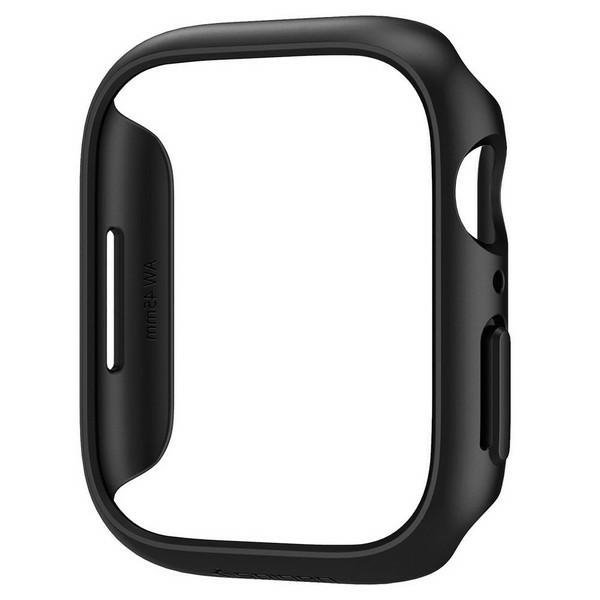 Spigen Thin Fit Apple Watch 7 45mmczarny/black ACS04174