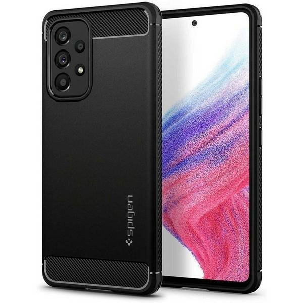 Spigen Rugged Armor Samsung A53 5G       czarny/black matte ACS04159