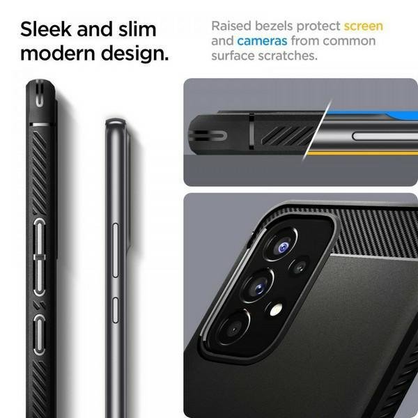 Spigen Rugged Armor Samsung A53 5G       czarny/black matte ACS04159