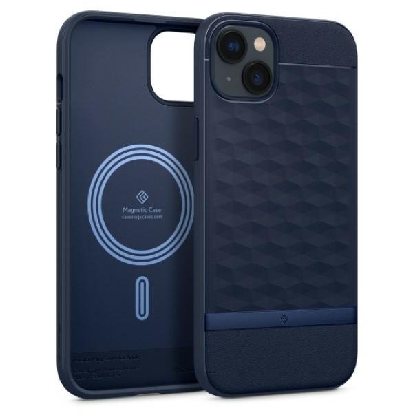Spigen Caseology Parallax MAG iPhone 14Plus / 15 Plus 6,7&quot; Magsafe Granatowy/Midnight Blue ACS04928