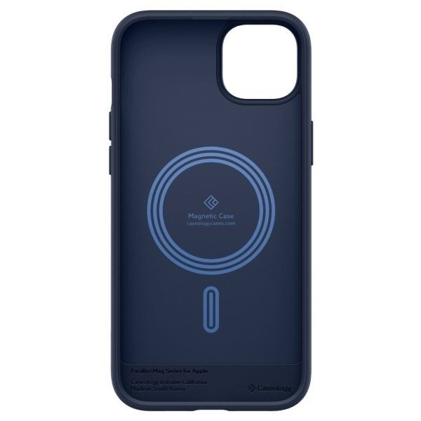 Spigen Caseology Parallax MAG iPhone 14Plus / 15 Plus 6,7&quot; Magsafe Granatowy/Midnight Blue ACS04928