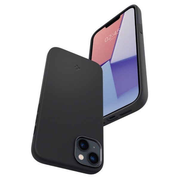 Spigen Silicone Fit iPhone 14 Plus / 15Plus 6,7&quot; MAG Magsafe czarny/black ACS04920
