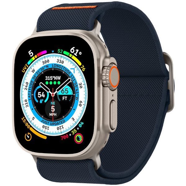 Spigen Fit Lite Apple Watch 4/5/6/7/SE/Ultra 42/44/45/49 mm granatowy/navy AMP05984