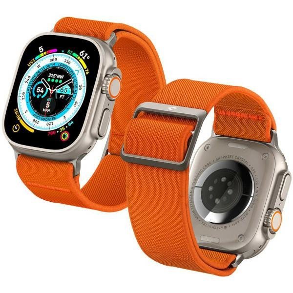 Spigen Fit Lite Apple Watch 4/5/6/7/SE/Ultra 42/44/45/49 mm pomaranczowy/orange AMP05986