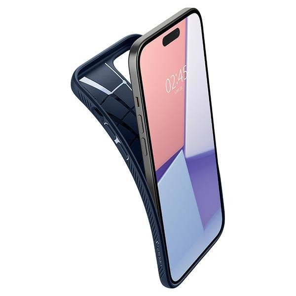 Spigen Liquid Air iPhone 15 6.1&quot; granatowy/navy blue ACS06791