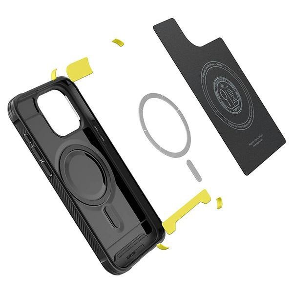 Spigen Rugged Armor MAG iPhone 15 ProMax 6,7&quot; Magsafe czarny/matte black ACS06561