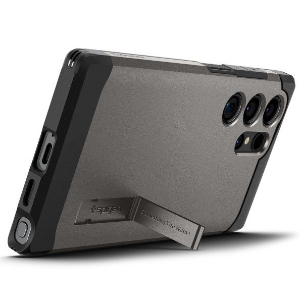 Spigen Tough Armor Sam S24 Ultra S928szary/gunmetal ACS07301