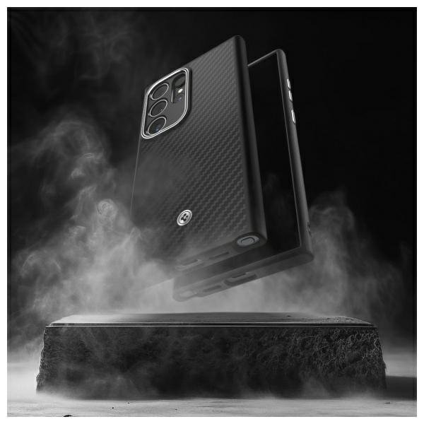 Spigen Enzo Aramid Sam S24 Ultra S928czarny/black ACS07289