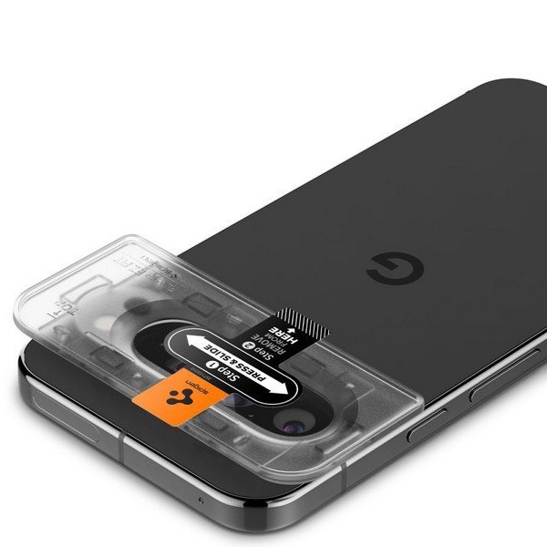 Spigen Optik.Tr Camera Google Pixel 9Pro EZ FIT Lens 2szt./2pcs crystal clear AGL08444