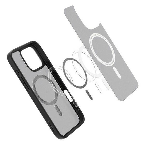 Spigen Ultra Hybrid MAG iPhone 16 ProMax 6.9&quot; MagSafe frost black ACS08003