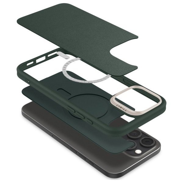 Spigen Cyrill Kajuk MAG iPhone 16 Pro    Max 6.9&quot; MagSafe zielony/forest green ACS08398